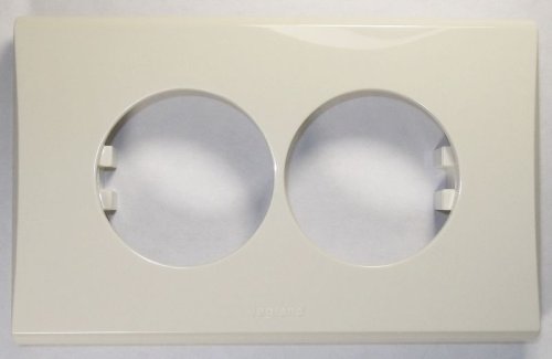 Накладка розетки Legrand Anam Zunis 2-ой бежевый картинка